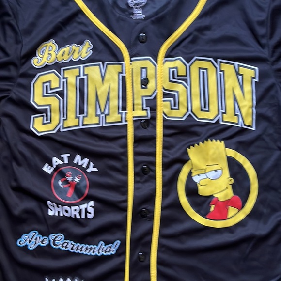 Vintage Graphic Bart Simpson Jersey in men’s size large! Brand new !! - Picture 2 of 7